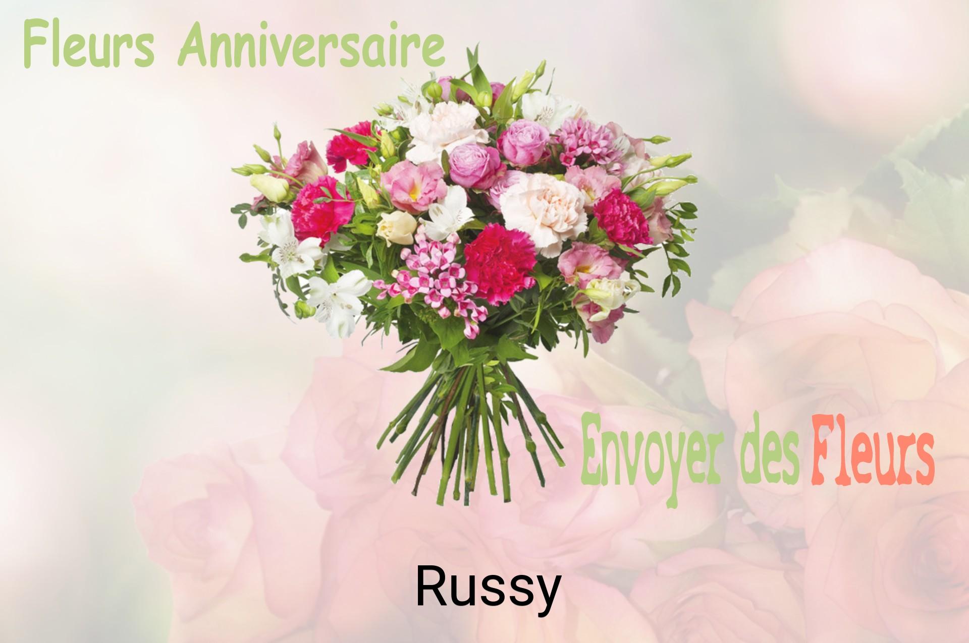 Bouquet de fleurs d’anniversaire livré à Russy